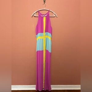 Gianni Bini Multi Colored Maxi Dress